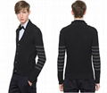 2014 hot sale men's shawl collar cardigan 1