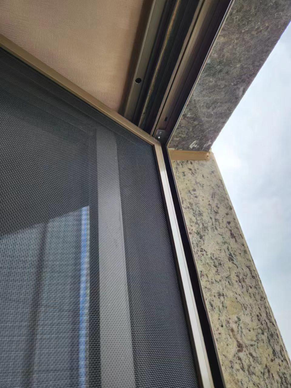 意美达牌可拆洗金刚高清网平开纱窗 3