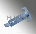 Galvanized studs accessories for gypsum wall partition