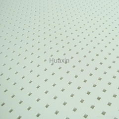 Acoustic perforated plasterboards/square holes
