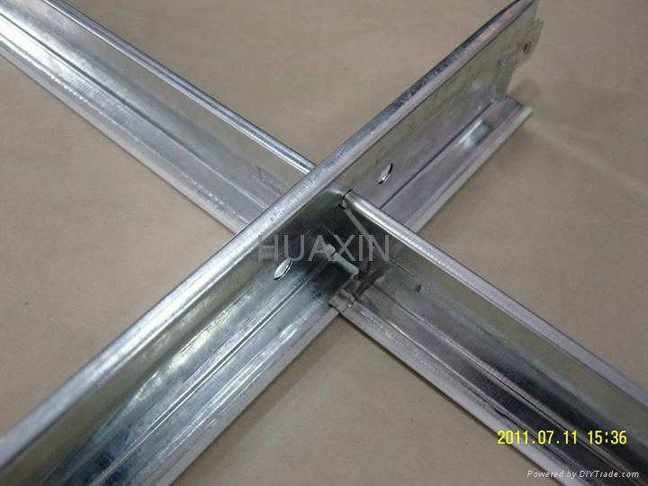 Exposed ceiling t bar-flat surface 2