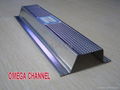 Studs, tracks, channels, angles for wall partition and ceiling suspension