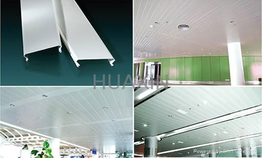 Aluminum ceiling panels