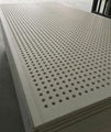 Acoustic perforated plasterboard-round hole 3