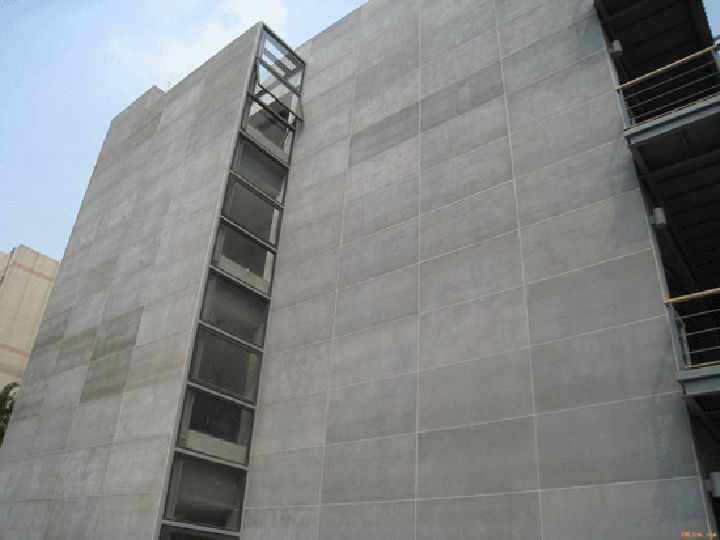 Cement board wall 
