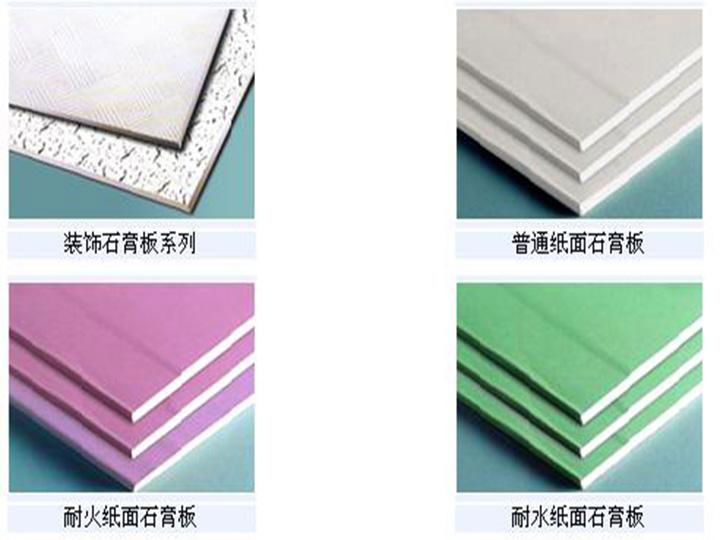 Hot sales paper reinforced gypsum boards/plasterboards 2