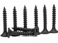 Drywall screw-black phosphated