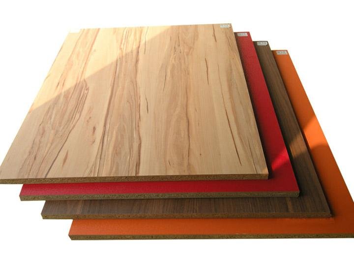 Film faced particle boards for wooden decoaration work 3