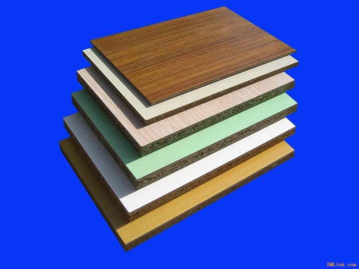 Film faced particle boards for wooden decoaration work 4