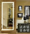 MGONZ with LED lights wall hanging Dressing Mirror