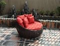Wicker Furniture, Day bed, lounger chair