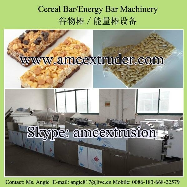 Peanut candy cereal bar making machine