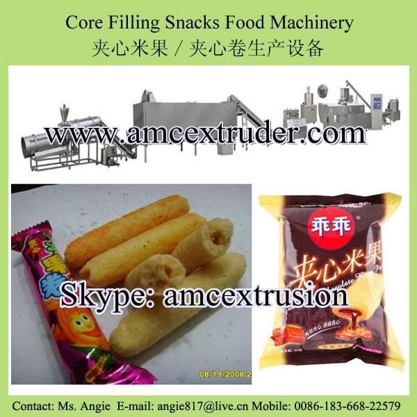 Chocolate core filling snacks food machine