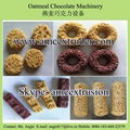 Oatmeal chocolate candy production line