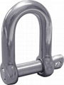 US type high tensile forged shackle