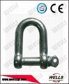 US type high tensile forged shackle G2150 4