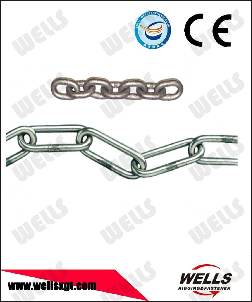 high quality anchor chain for sale   ordinary mild steel short link chain