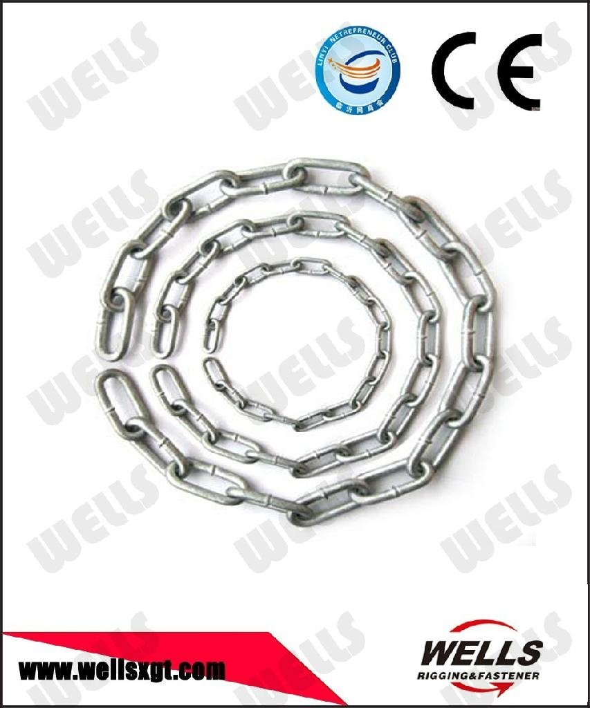 high quality anchor chain for sale   ordinary mild steel short link chain 2