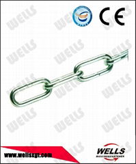 high quality 316 stainless steel chain  DIN 766 metal chain