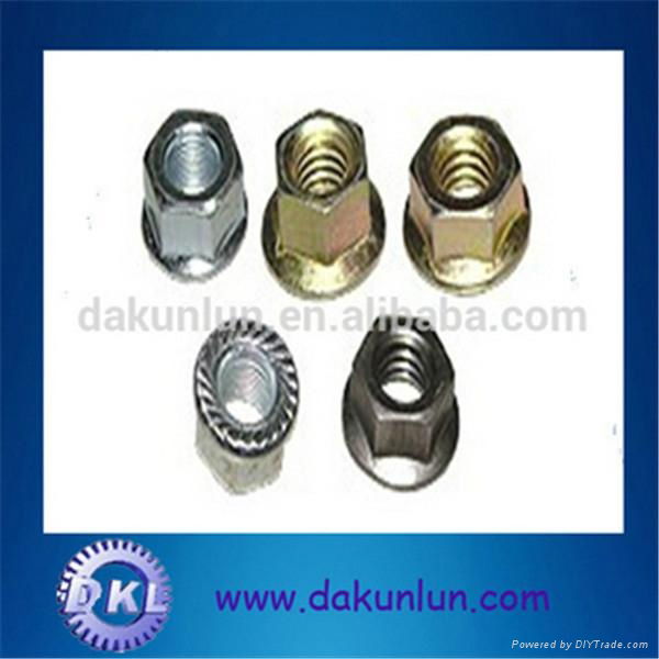 High Quality Flange Nuts DIN 6923