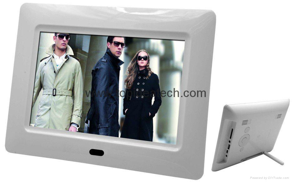 7" 8" 10.1" digital photo frame with video audio picture loop play 3