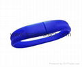 bracelet wristband USB flash drives with OEM logo print 3