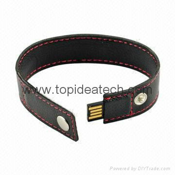 bracelet wristband USB flash drives with OEM logo print 5