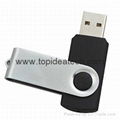 Twist swivel USB pen drive factory in