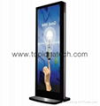 Indoor Floor standing lcd digital signage 2