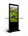 Indoor Floor standing lcd digital signage 1