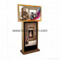 Indoor Floor standing lcd digital signage 5