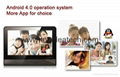 7 inch anroid wifi touch panel digital photo frame 3