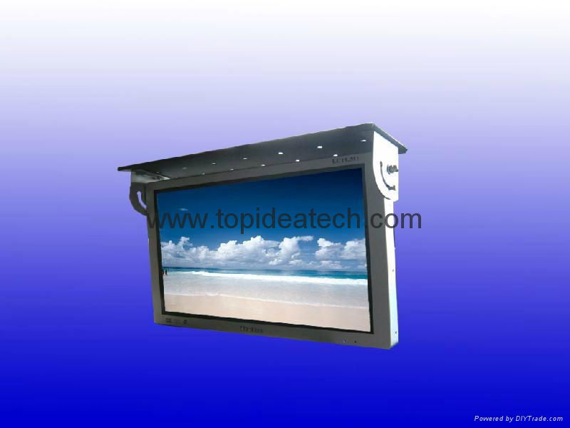 Newest android wifi roof mounted bus advertising player lcd monitor 4