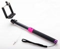 2 in 1 3.5mm audio jack wire extendable bluetooth selfie stick monopod 3