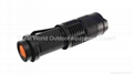 Small Handheld Flashlight Torches XR-E R2 14500 Battery