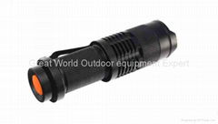 Small Handheld Flashlight Torches XR-E R2 14500 Battery