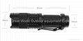 Small Handheld Flashlight Torches XR-E R2 14500 Battery 2