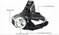 Popular 4W 460 Lumens Q5 LED Headlamp Light for Cycling 3