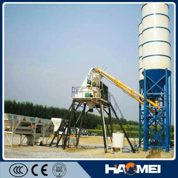 HZS25 Concrete Mixing Plant In China 5