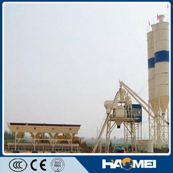 HaoMei HZS25 Concrete Batching Plant Modular Design