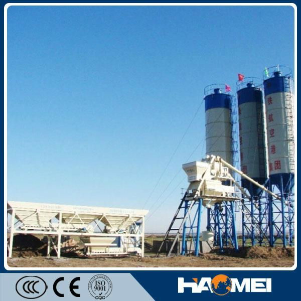 HaoMei HZS25 Concrete Batching Plant Modular Design 5
