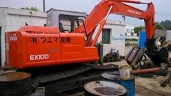 Used hitachi EX100 excavator