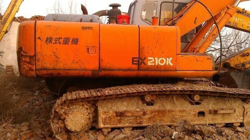 Used hitachi EX210K excavator 3