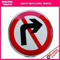 high level reflective sign with best price for safe 4