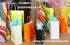 Gdteamway Laminated Shopping Bags Stitchbond Non woven Fabric