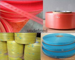 red Liner printed  Bag sealing tape