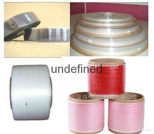 red Liner printed  Bag sealing tape 2