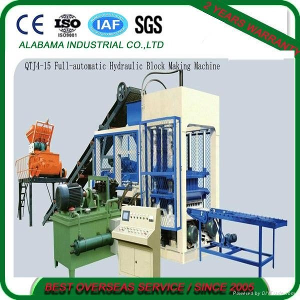 Avaliable After-sale Service & High Quality QTJ4-15  Block Making Machine 3
