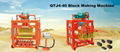 new design QTJ4-40 good quality and best overseas service cement brick block mak 2