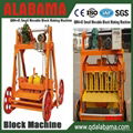 QM4-45 small mobile block making machine  3